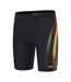 Mens Splice Fitted Swimwear Light Black Slazenger-3
