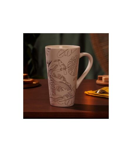 Lot de 2 Mugs Toucan 50cl Blanc