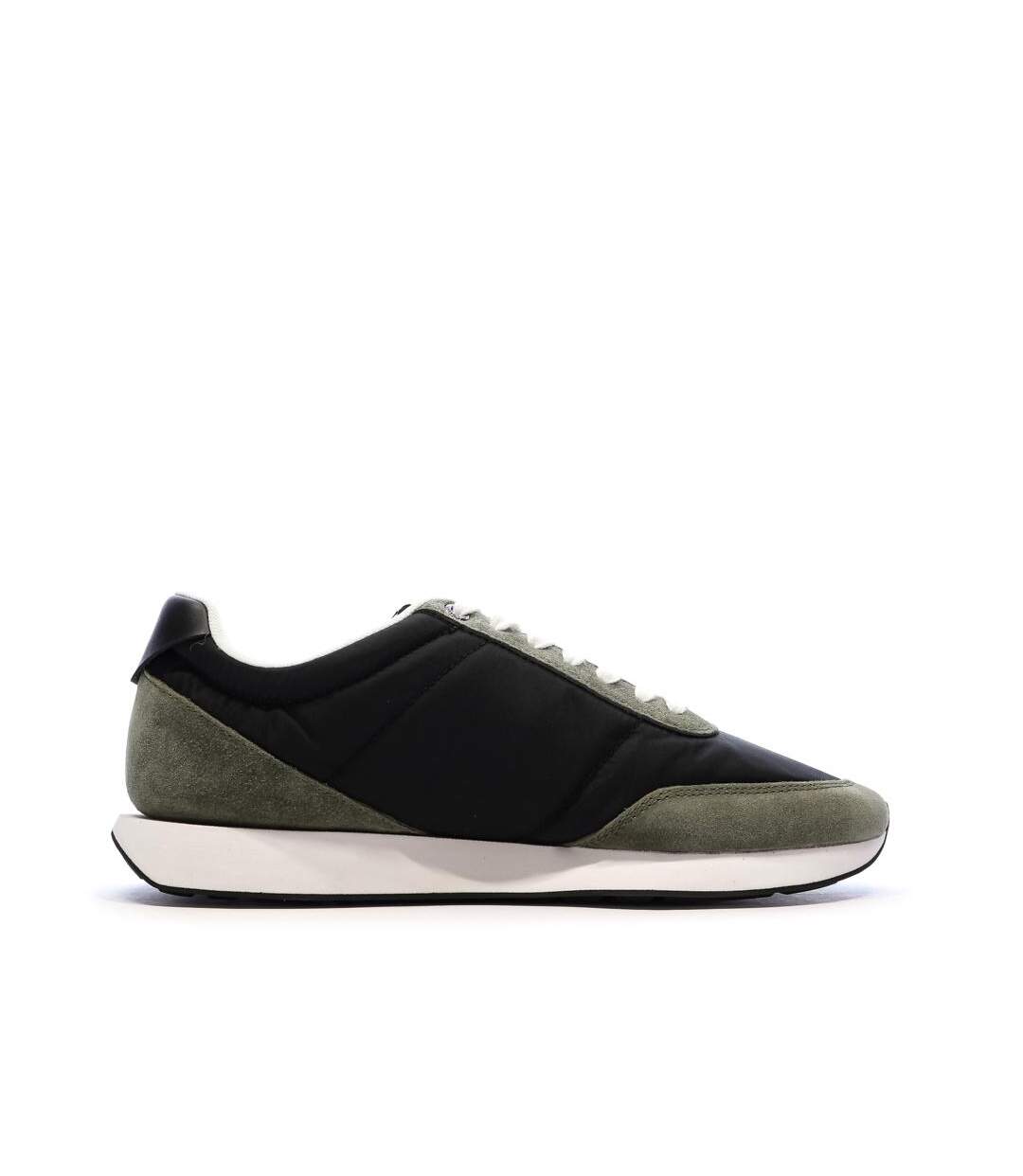 Baskets noir/kaki homme calvin klein jeans retros-2