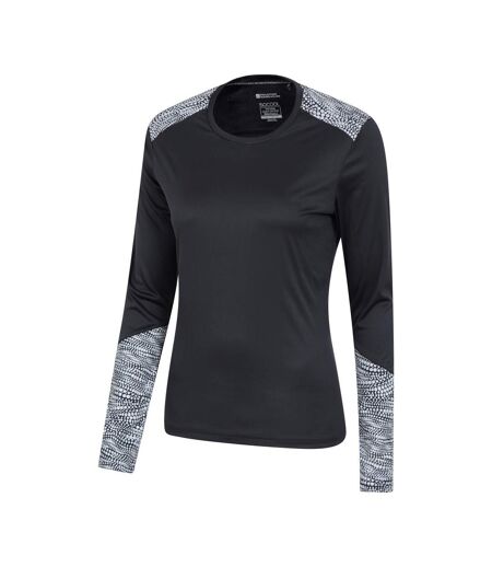 T-shirt Femme Noir Mountain Warehouse