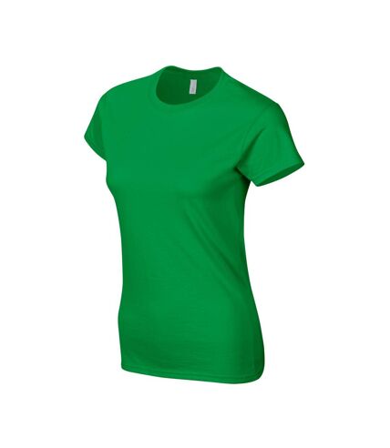 T-shirt softstyle femme vert vif Gildan Gildan