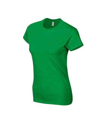 Gildan Womens/Ladies Softstyle Ringspun Cotton T-Shirt (Irish Green)