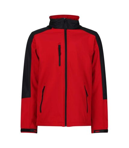 Veste softshell hydroforce homme rouge classique / noir Regatta