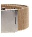 Duke Mens Kingsize Edward Plain Webbing Belt (Khaki) - UTDC123-2