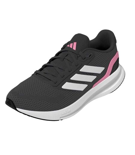 Womens/ladies Runfalcon 5 Shoes Dark Grey Pink Adidas