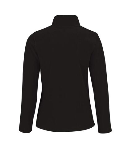 B&C Womens/Ladies ID.501 Fleece Jacket (Black) - UTBC5425