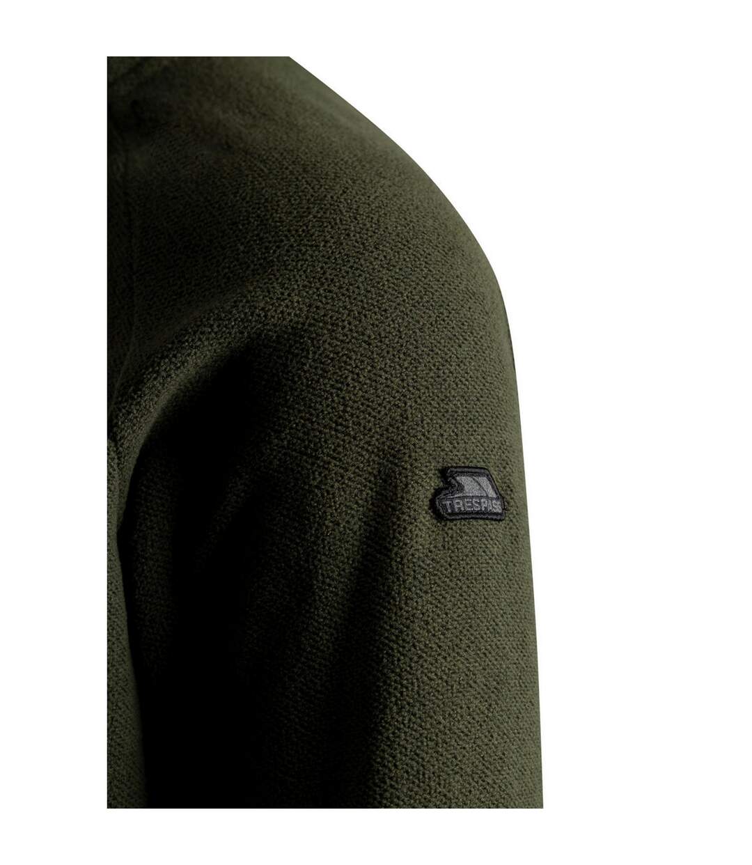 Haut Polaire Wetherill Homme Vert Kaki Trespass-4