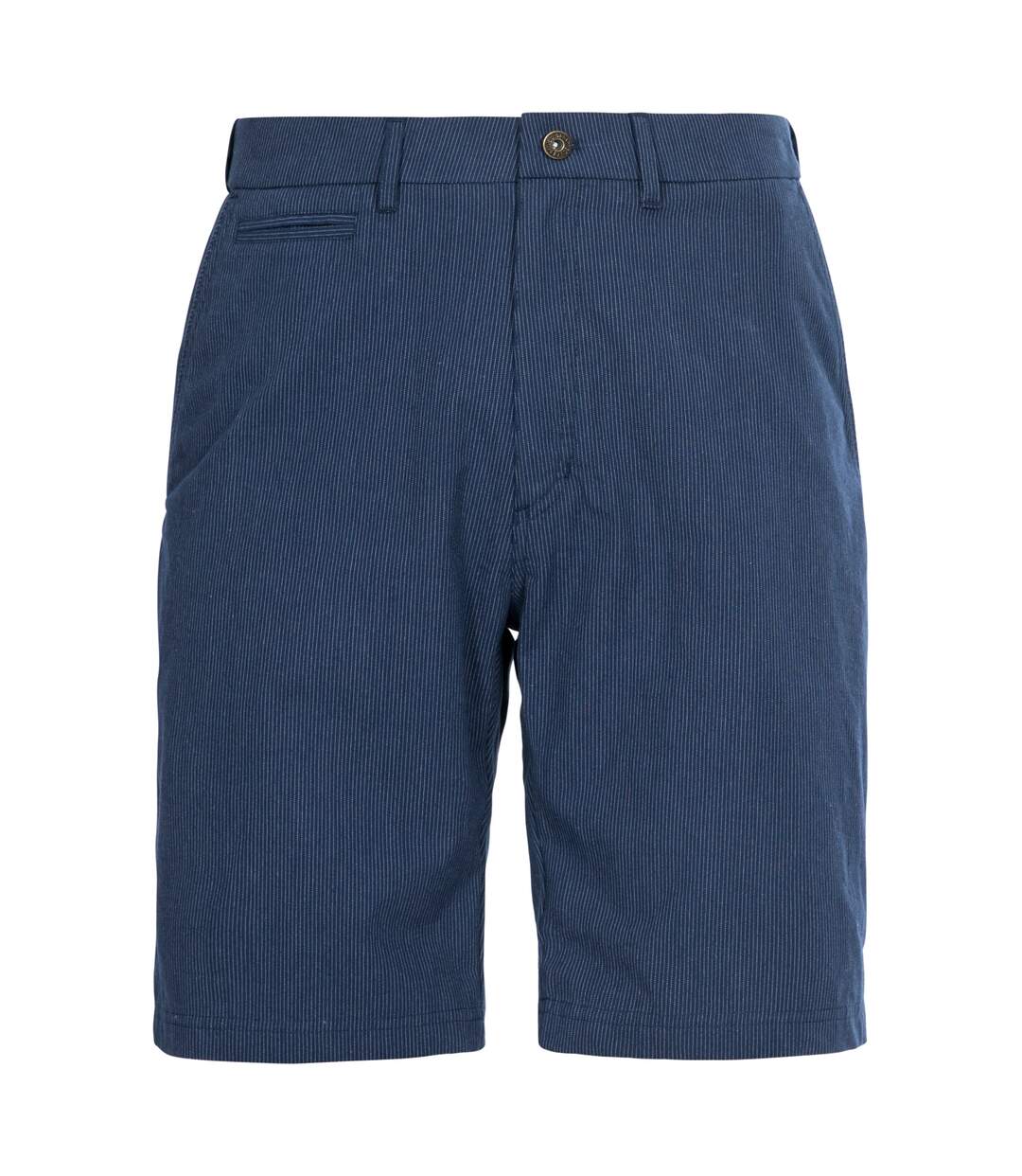 Mens Atom Casual Shorts Navy Trespass-1