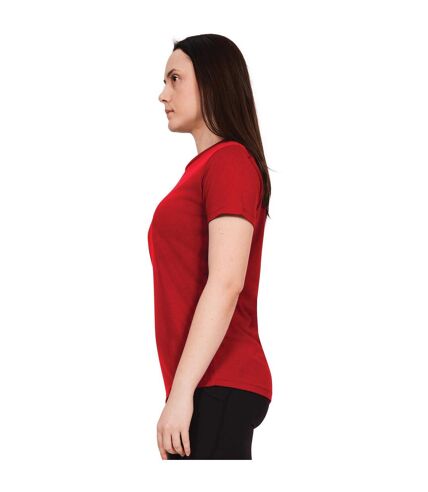 T-shirt original tech femme rouge Casual Classics