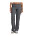 Womens/ladies Ribbed Trousers Dark Grey Melange Urban Classics-1