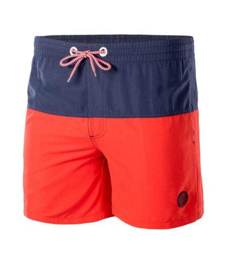Short De Bain Drakon Homme Rouge Bleu Marine Foncé Aquawave
