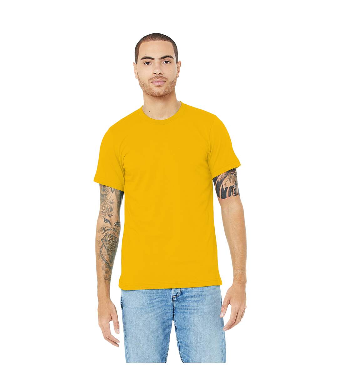 Canvas - T-shirt JERSEY - Hommes (Or) - UTBC163-1
