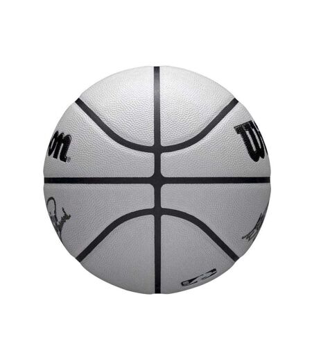 Ballon De Basket Motif/style Nba Doncic Taille 7 Gris Wilson