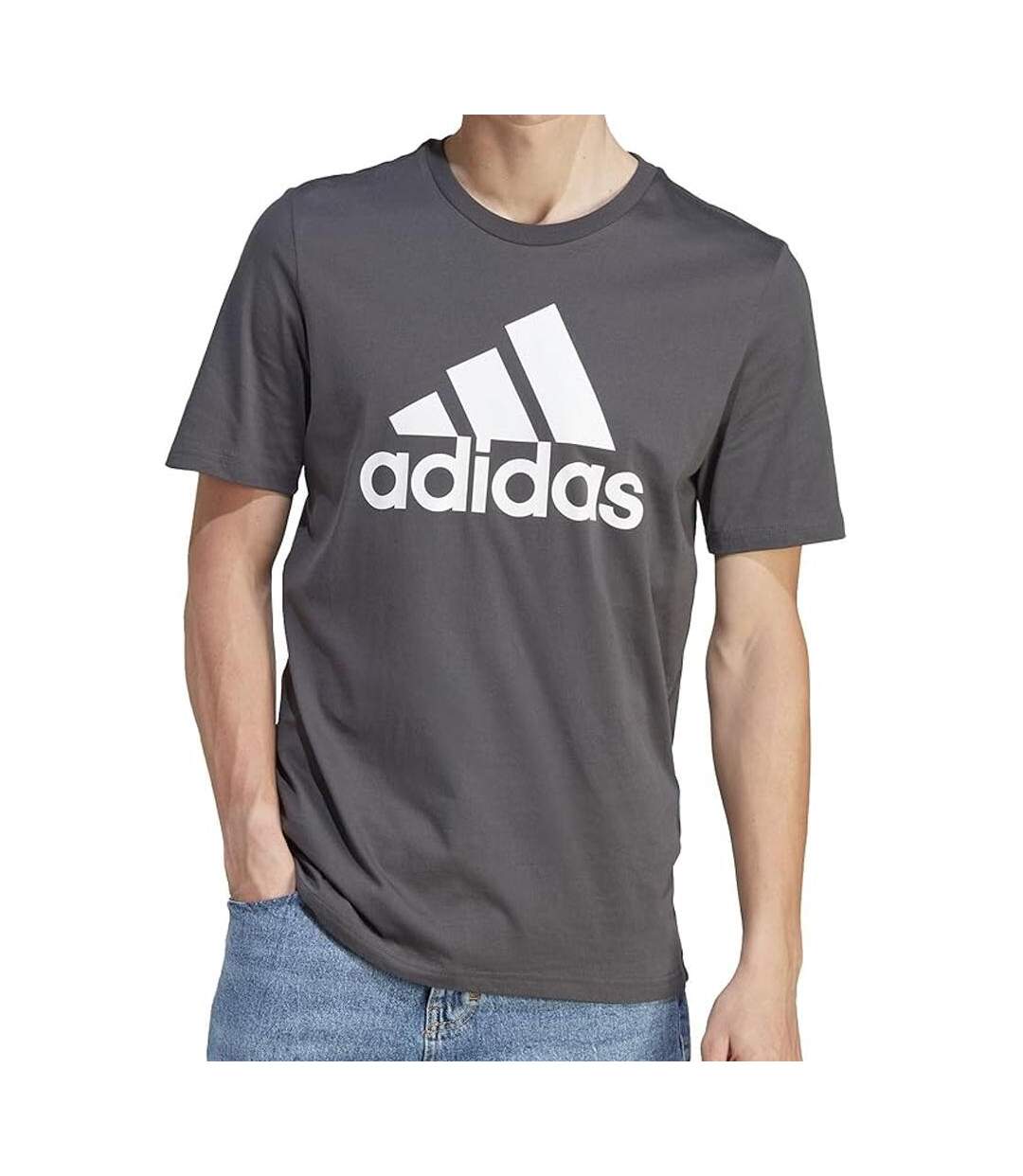 T-shirt Gris Homme Adidas IQ4742 - XXL