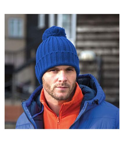 Result Unisex Winter Essentials HDi Quest Knitted Beanie Hat (Royal) - UTRW3705