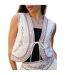 Gilet Motif/style Géométrique Femme Crème Threadbare-3