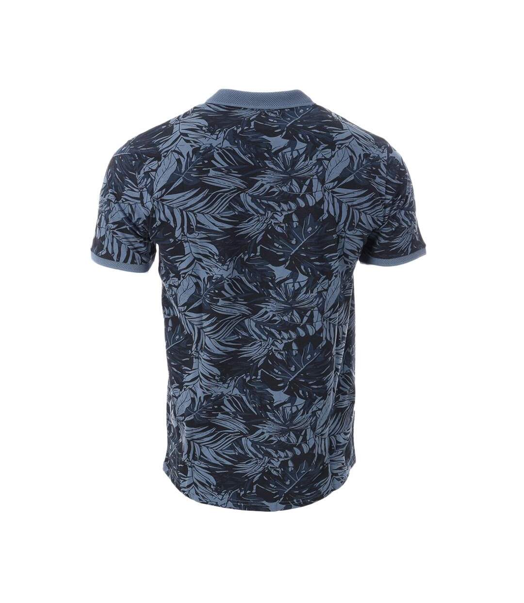 Polo bleu homme rms26 91313 - 3xl-2