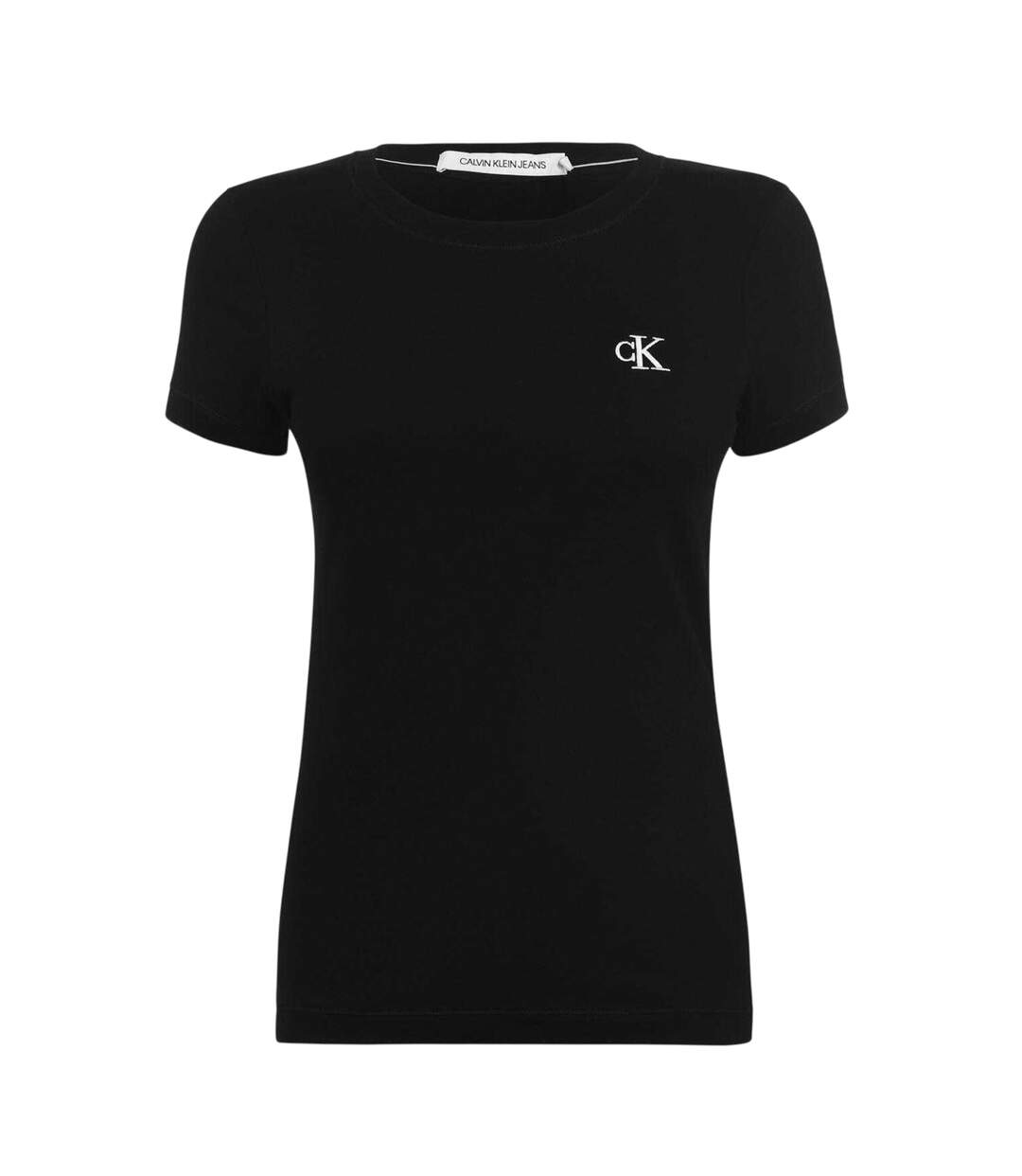 T-shirt Manches Courtes Femme Noir Calvin Klein-1