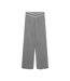 Pantalon fluide gris femme vero moda contrast-1