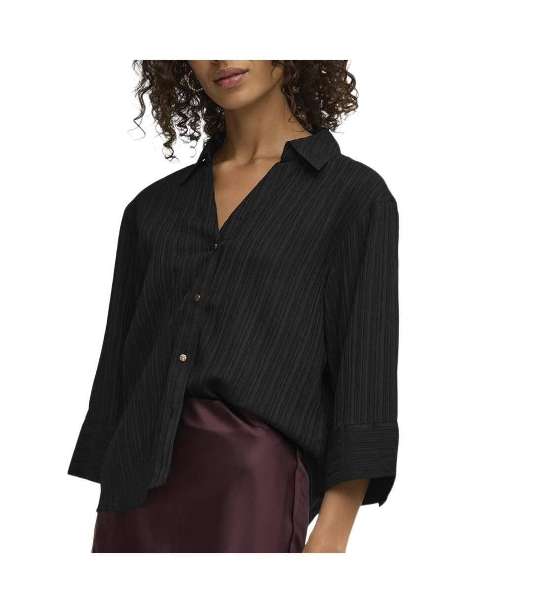Chemise noire femme jdy katie-1