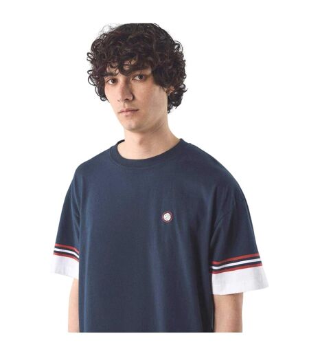 Mens Valencia T-shirt Navy Pretty Green