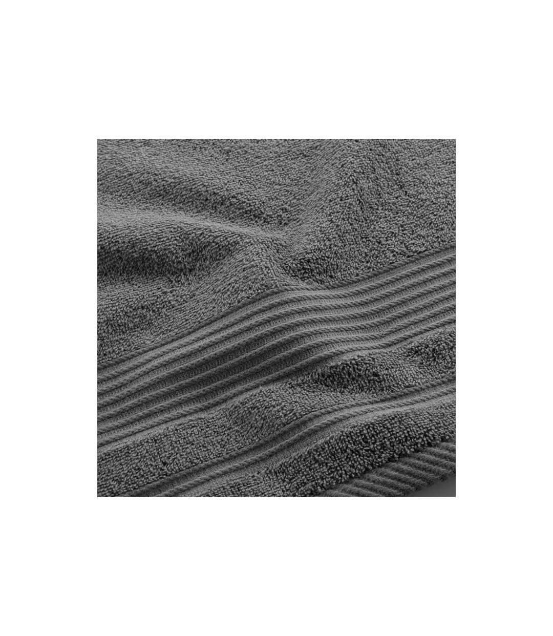 Serviette de Toilette Tendresse 50x90cm Anthracite-3