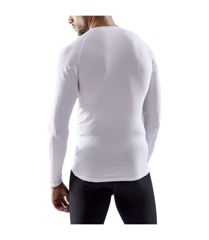 Craft Mens Extreme X Long-Sleeved Active Base Layer Top (White)
