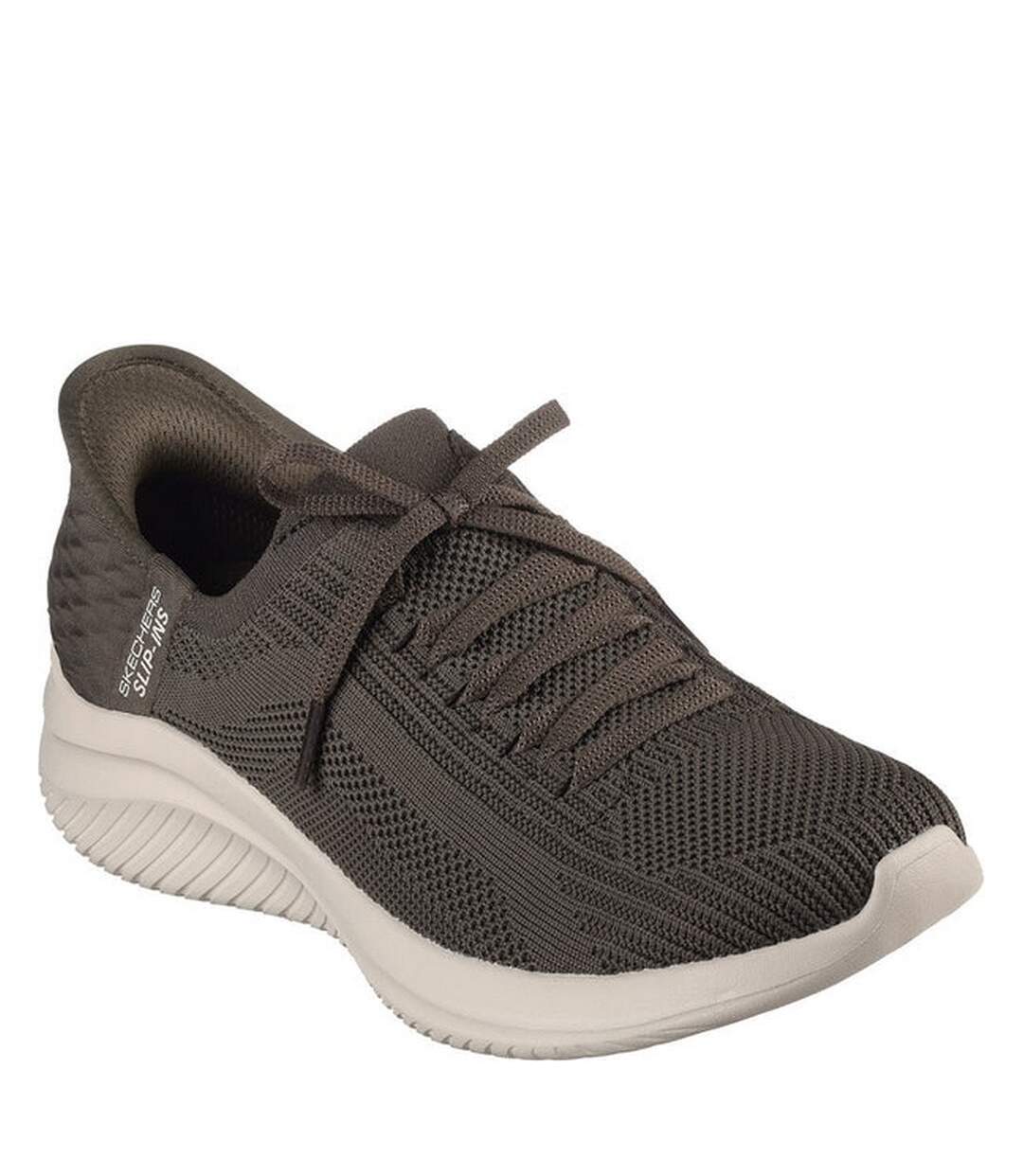Womens/ladies ultra flex 3.0 brilliant casual shoes olive Skechers-1