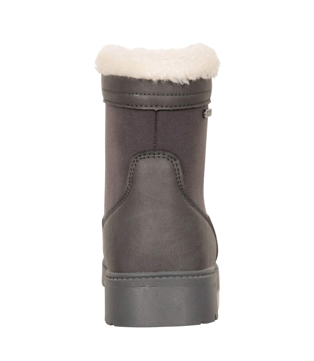 Womens/ladies Thermal Waterproof Ankle Boots Charcoal Mountain Warehouse-2