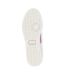 Womens/ladies carnaby pro leather trainers white/purple Lacoste-3