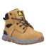 Mens elena grain leather safety boots honey Amblers