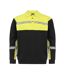 Polo Sweat Progression Homme Noir Jaune Projob-1