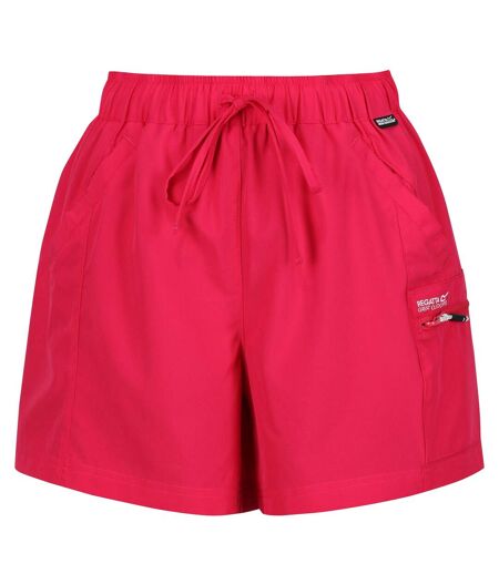 Short travel light femme rose fluo Regatta