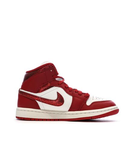 Air force one baskets rouges/blanches femme nike