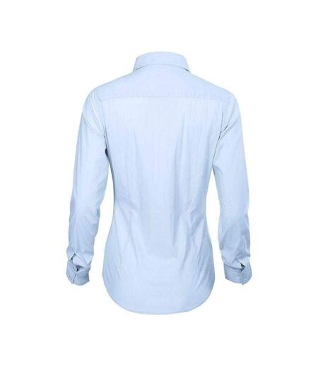 Womens/ladies Dynamic Shirt Blue Malfini