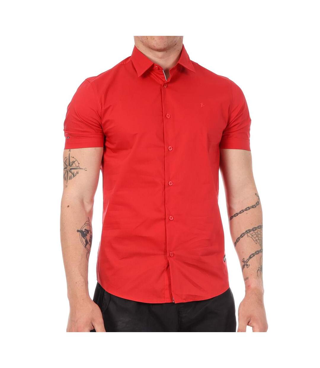 Chemise rouge homme kaporal kourama-1