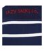 Sweat Motif/style Rayures Contrastées Homme Bleu Mer Lazy Jacks-3