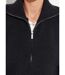 Pull zippé en maille avec col montant-4