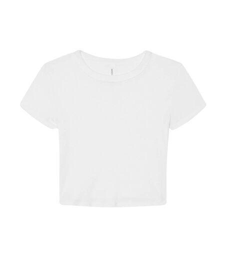 T-shirt femme blanc Bella + Canvas