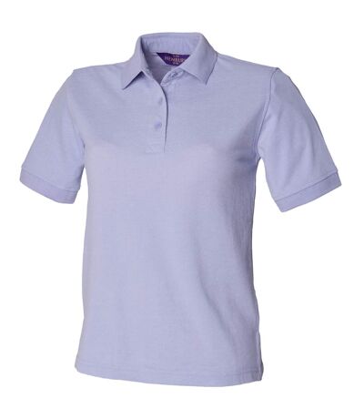 Henbury Womens/Ladies 65/35 Polo Shirt (Lavender)