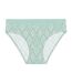 Lot de 3 slips femme  en coton uni et imprimé ceinture fine 2cm Pck12 Pierre Cardin-3