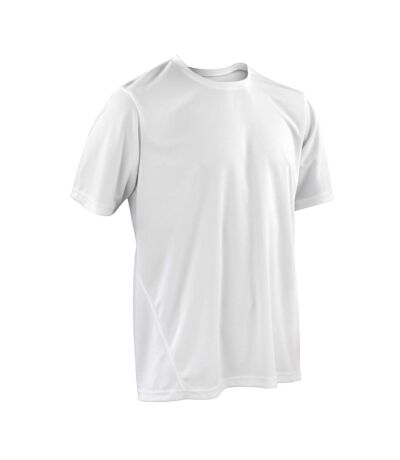 T-shirt sport à manches courtes homme blanc Spiro