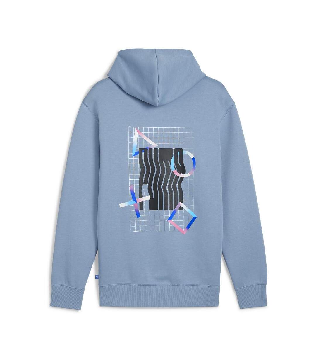 Sweat à capuche bleu homme puma x playstation - l-2