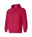 Sweat À Capuche Adulte Rouge Vif Gildan-3