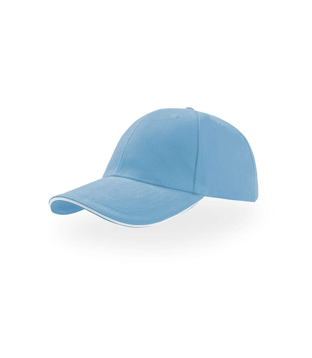 Casquette sandwich en coton épais mixte bleu clair Atlantis-1