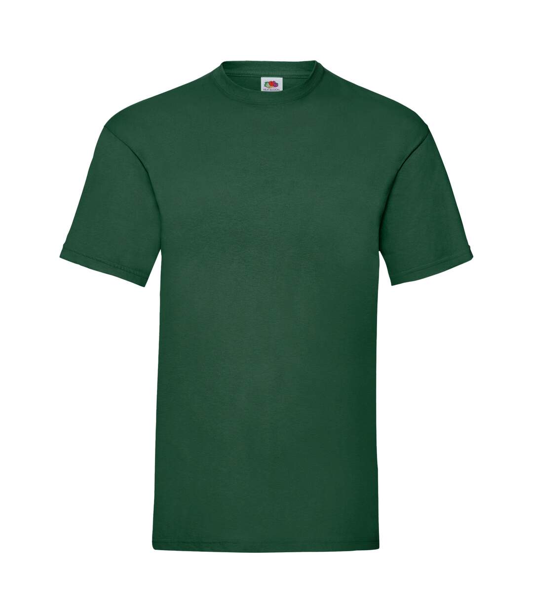 T-shirt manches courtes homme vert bouteille Fruit of the Loom