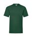 Fruit Of The Loom Mens Valueweight Short Sleeve T-Shirt (Bottle Green) - UTBC330