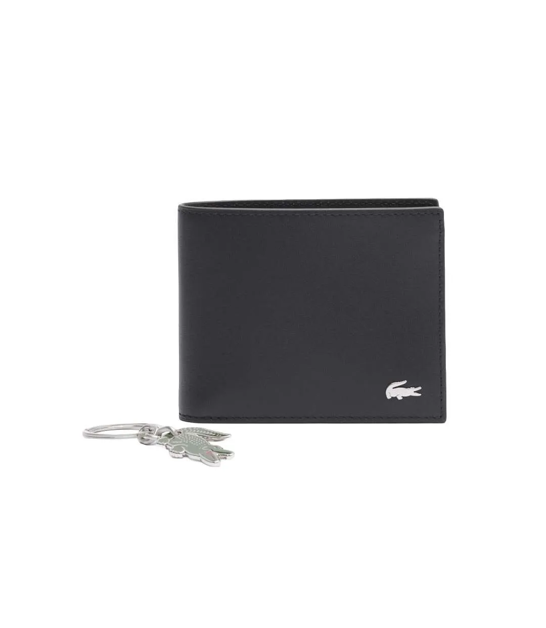 Portefeuille noir homme lacoste farine-1