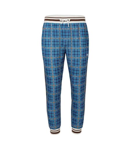 Mens Check Plaid Tracksuit Navy Lonsdale