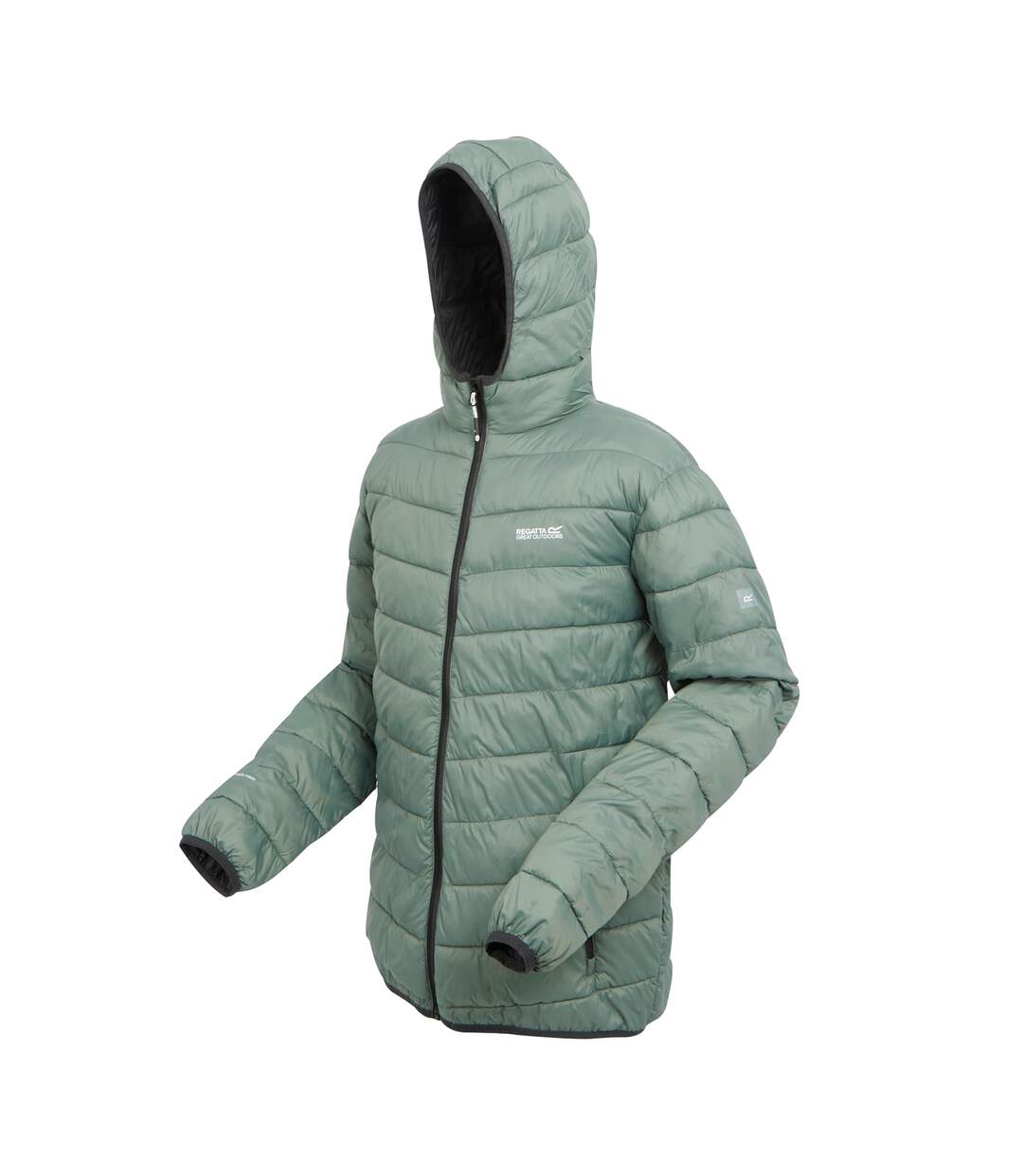 Mens Hillpack Ii Padded Jacket Agave Green Regatta-3